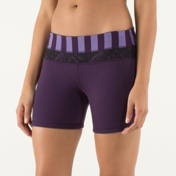 Lululemon Reverse Groove Athletic Shorts - Picture 1 of 13
